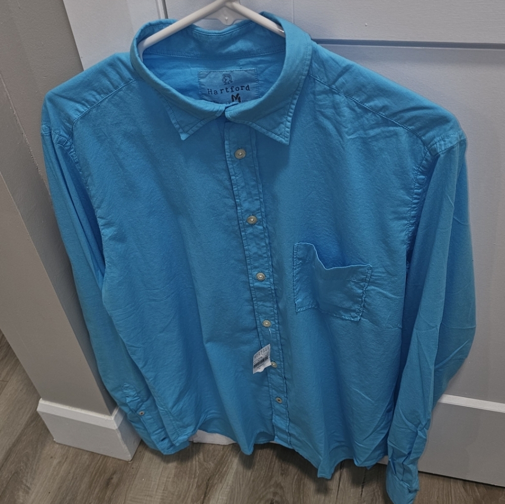 Hartford Men's Blue Shirt